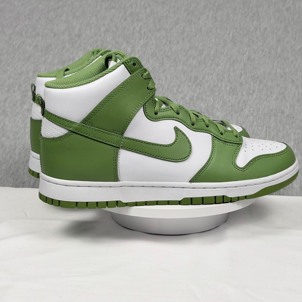 Nike Dunk High Chlorophyll White Green Mens Size 10 DV0829-101 - Picture 14 of 15